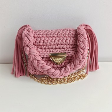 Torebka Braid - różana